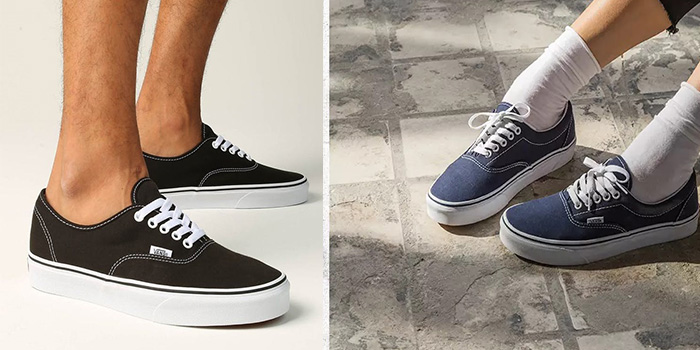 Vans era best sale ou authentic